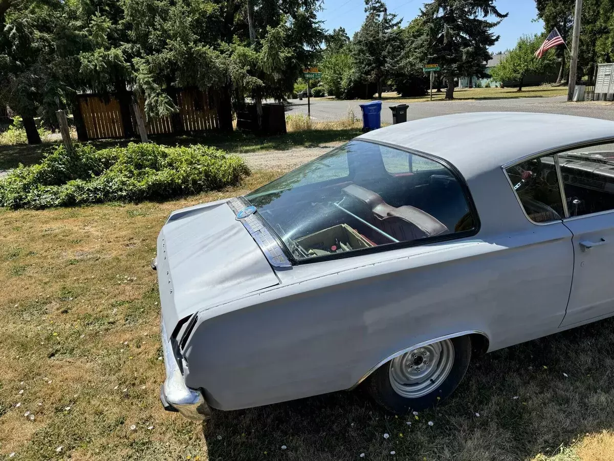 1966 plymouth barracuda grey