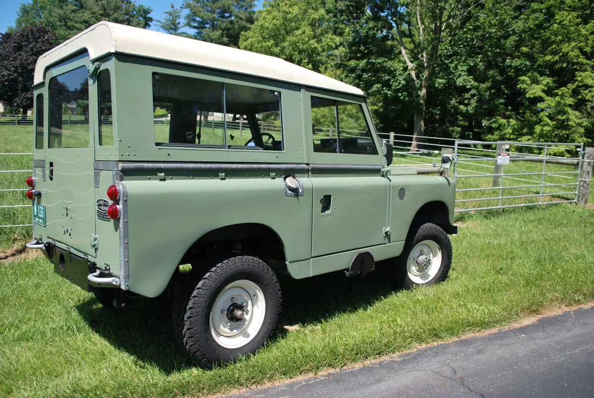 vintage classic restored rover series 2a 2.25 petrol with rear seats