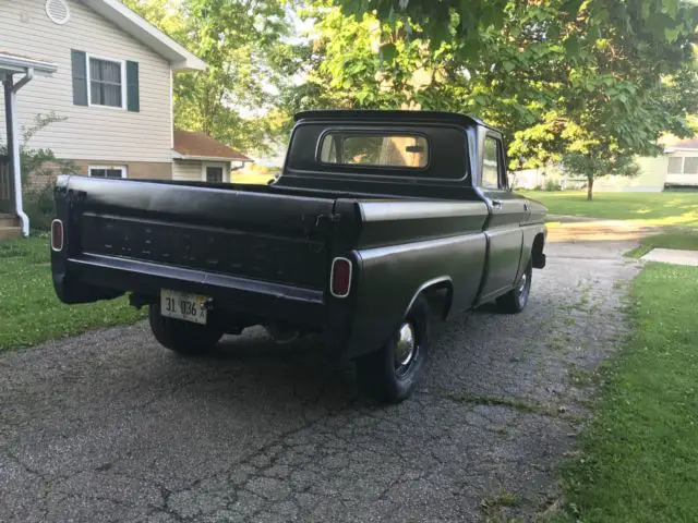 1965 chevrolet short bed pick up 65 chevy shortbed farm truck fleetside 230
