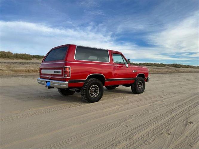 1987 dodge ramcharger in cadillac, michigan
