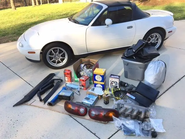 supercharged '94 miata r package w/ extras - always garaged and adult driven, ec
