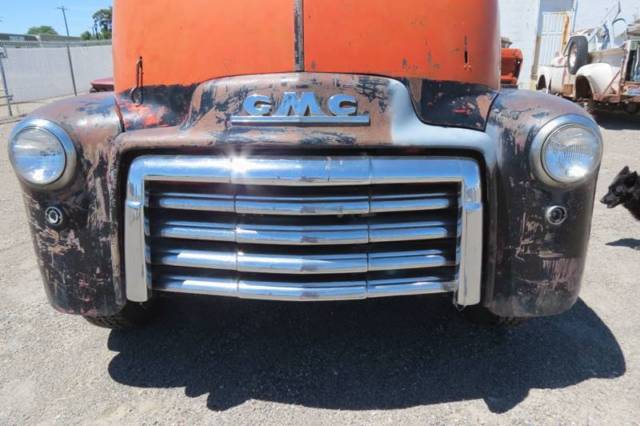 1948 gmc coe cab over nice body van frame barkes and steering hot rod hauler!!