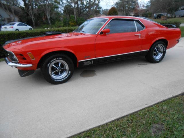 1970 mustang mach 1 428 scj