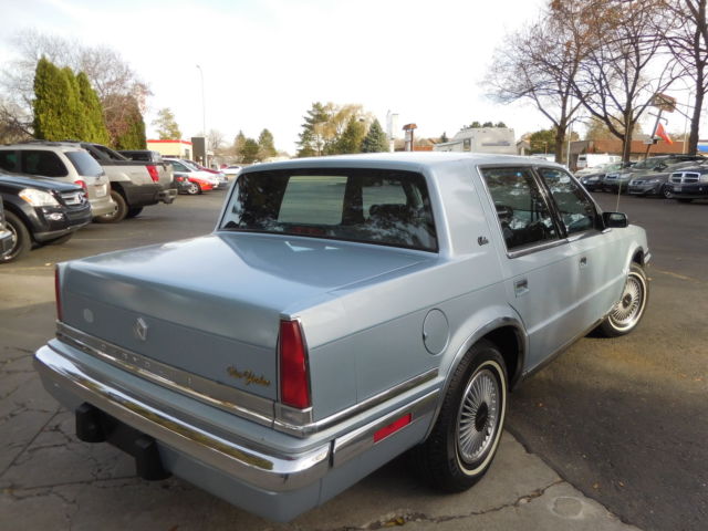 1991 chrysler new yorker salon,lee iacocca,original car,luxury heritage
