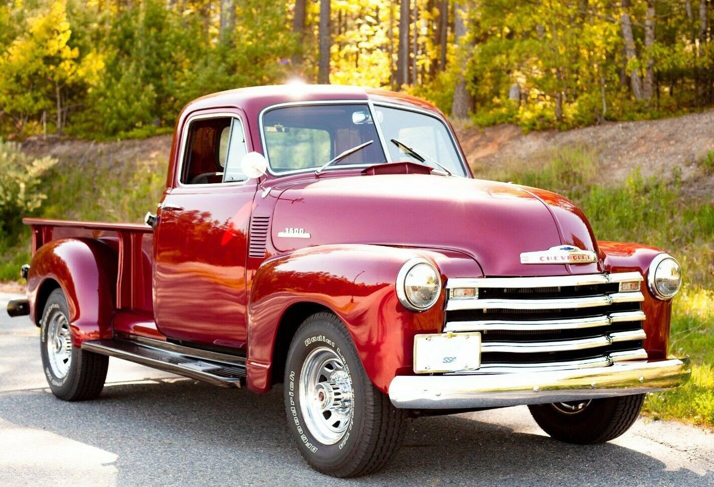 1953 chevrolet 3600 pickup 235 ci thriftmaster 3 speed manual