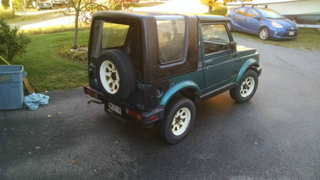 good condition, green, removable hardtop and soft top, 4wd
