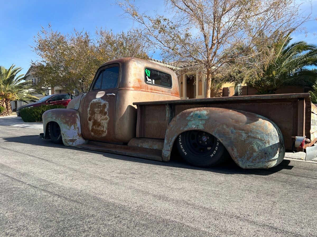 1952 chevrolet 3100 brown rwd automatic