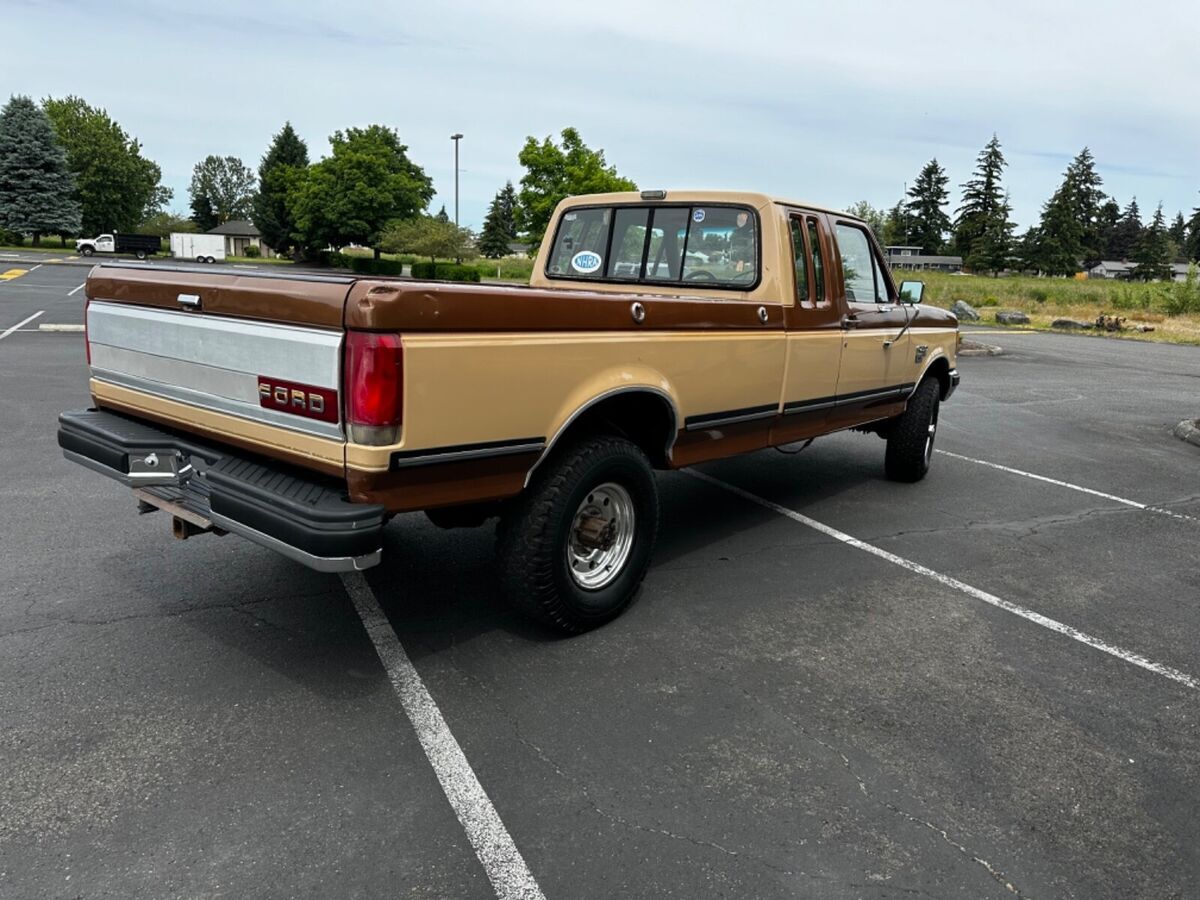 1990 ford f-250 f-350 xlt lariat 4x4 ranger bricknose 460 auto no reserve