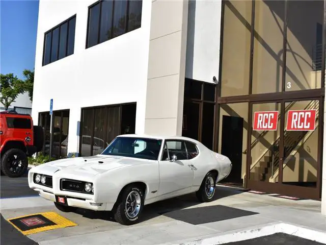 1968 pontiac gto 46,457 miles cameo ivory automatic
