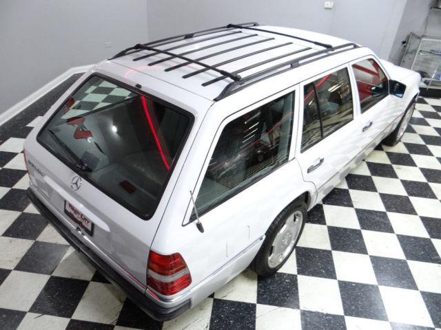 1992 mercedes benz 300te wagon rust free california car 3rd row seat amg wheels!