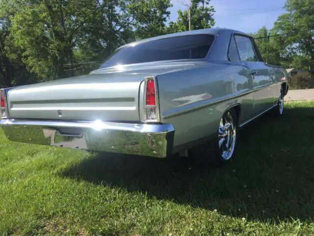 1966 66 chevy ii nova hardtop hot street rod fuel injected zz383 700r4 a/c
