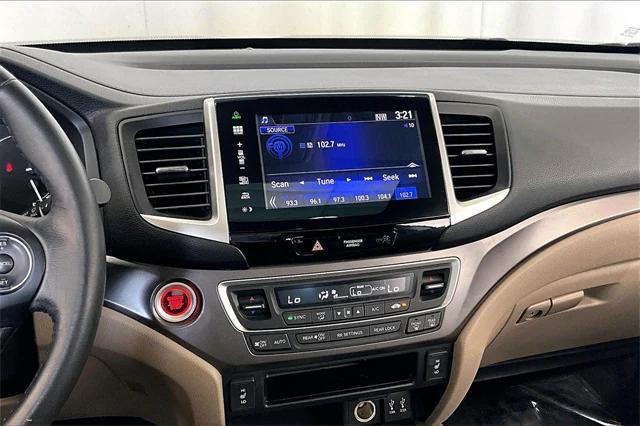 2016 honda pilot ex-l
