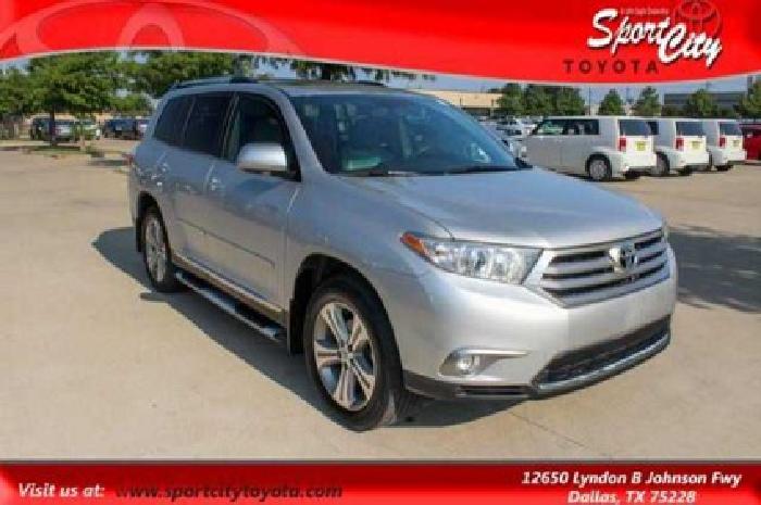2012 toyota highlander limited in dallas, tx
