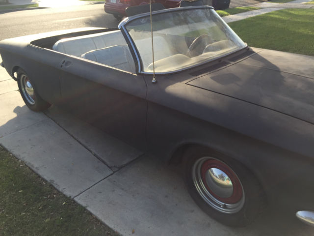 1963 chevy corvair convertible 65 corsa engine & front suspension & disc brake