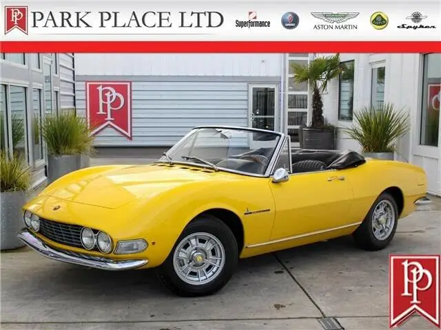 1967 fiat dino spider 0 miles giallo postiano