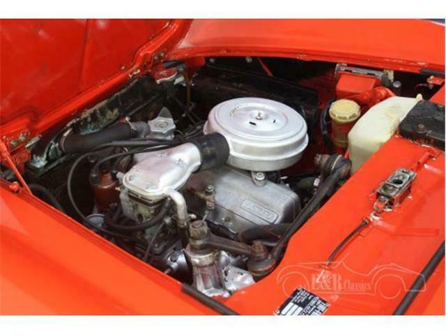 1965 fiat 1500 convertible 11167 miles red 1500 manual