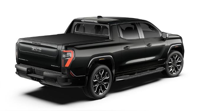 new 2025 gmc sierra ev max range denali