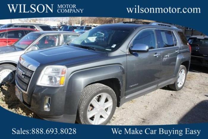 2010 gmc terrain slt-2 awd slt-2 4dr suv for sale in logan, utah