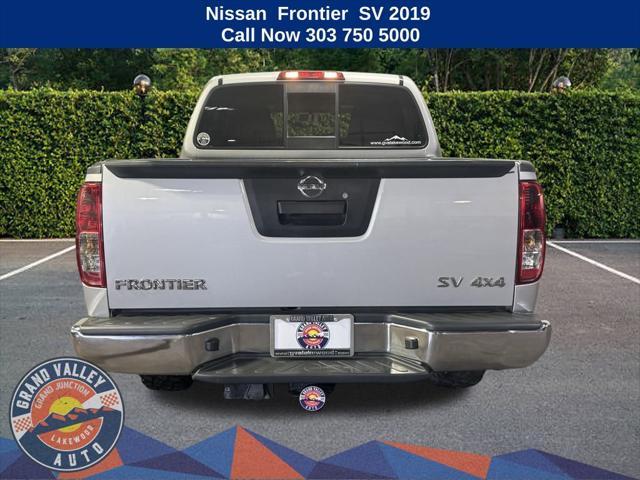 2019 nissan frontier sv
