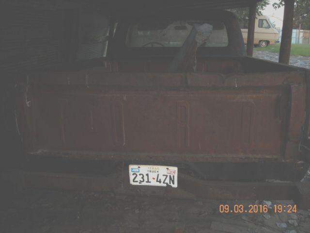 1963 ford f100 unibody barnfind! 6 cyl auto