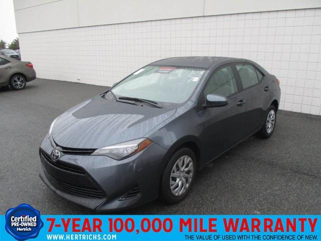 2017 toyota corolla l l 4dr sedan for sale in milford, delaware