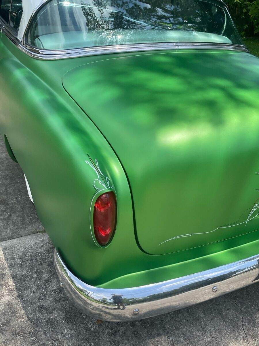 1953 chevrolet bel air green hardtop