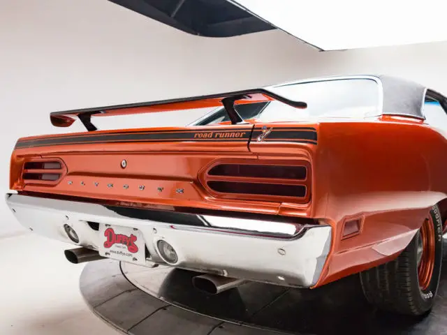 1970 plymouth road runner 440 super commando v8 3 speed automatic hardtop burnt