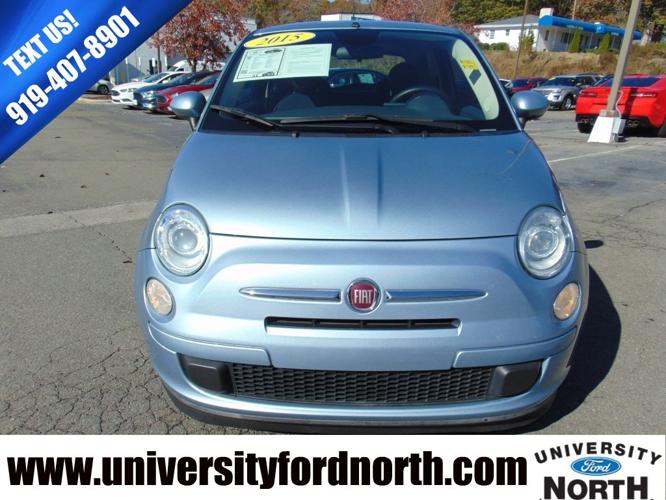used 2015 fiat 500 pop hatchback durham, nc 27712 for sale in durham, north carolina