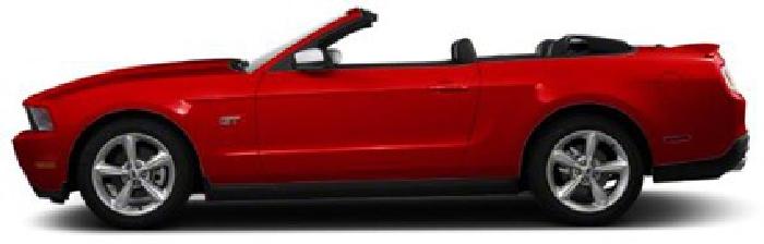 used 2010 ford mustang convertible, 54,681 miles in saint james, ny