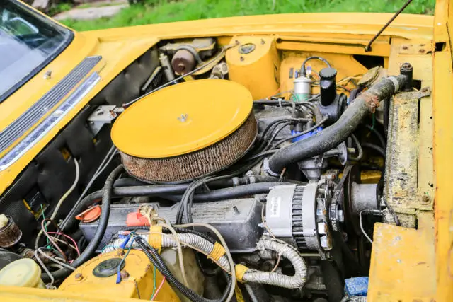 1971 triumph stag, yellow, hard/soft tops, rover v8