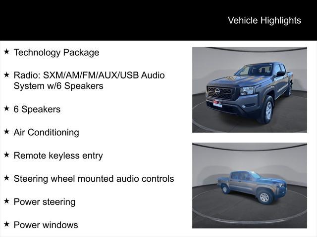 2022 nissan frontier s