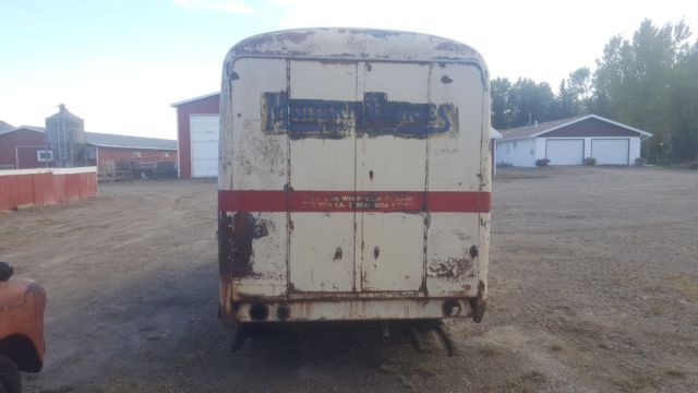 1960 international metro milk truck bread van panel patina no reserve