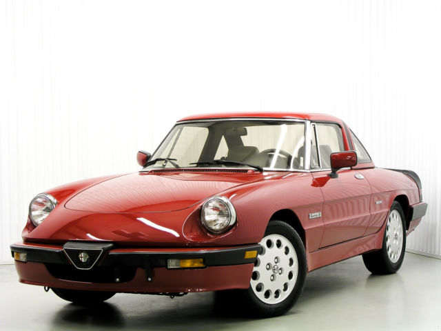 1989 alfa romeo quadrifoglio spider with hardtop - just serviced - 40k miles!