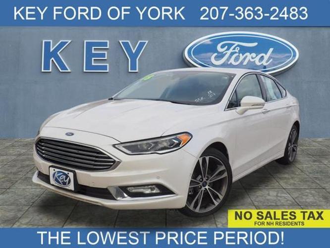 2018 ford fusion titanium awd titanium 4dr sedan for sale in york, maine
