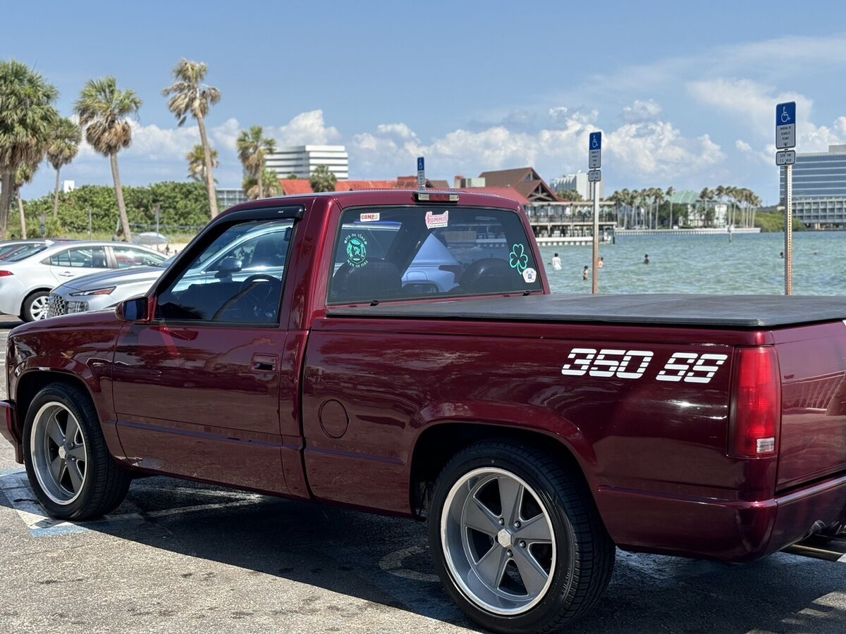 1994 gmc sierra red c1500