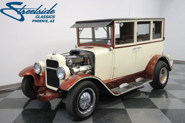 327 v8, auto, 4 whl discs, build rcpts, hot rod, prfct custm piece of the past!!
