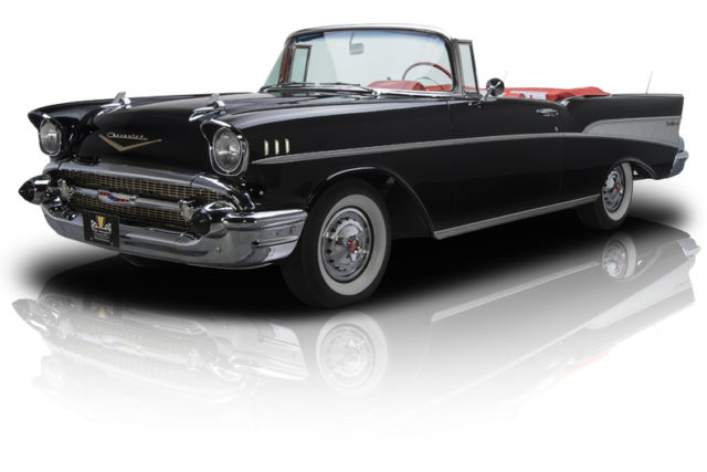 body off restored bel air convertible 283/220 hp v8 powerglide ps fender skirts