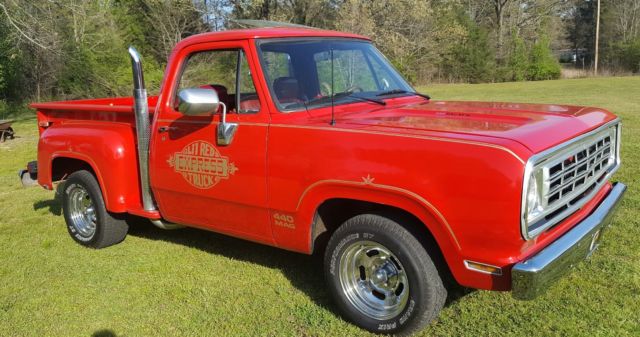 1975 dodge truck - a hard to find eye-catcher!!