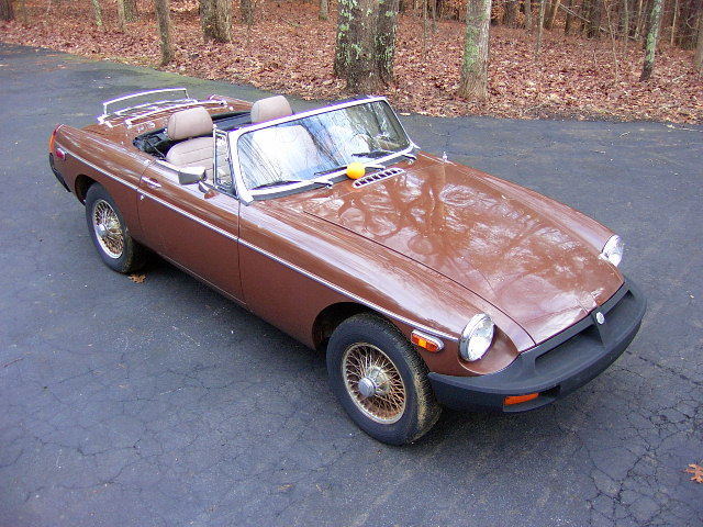 1979 mgb mg b roadster two owner original paint overdrive wire wheels georgia