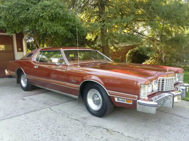 1975 20th anniversary edition thunderbird, copper starfire