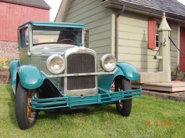 1927 pontiac 6-27 2 door cabriolet with rumble seat, professional restoration