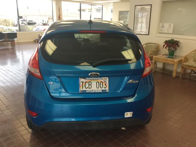 2013 ford fiesta se se 4dr hatchback for sale in kaneohe, hawaii