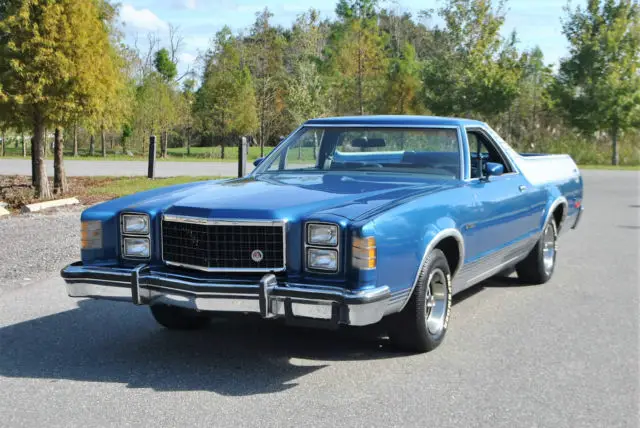 1 family owned just 47000 miles 1977 ford ranchero gt must be seen original mint