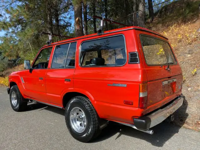 1988 toyota land cruiser fj62 no rust low miles in great shape no reserve