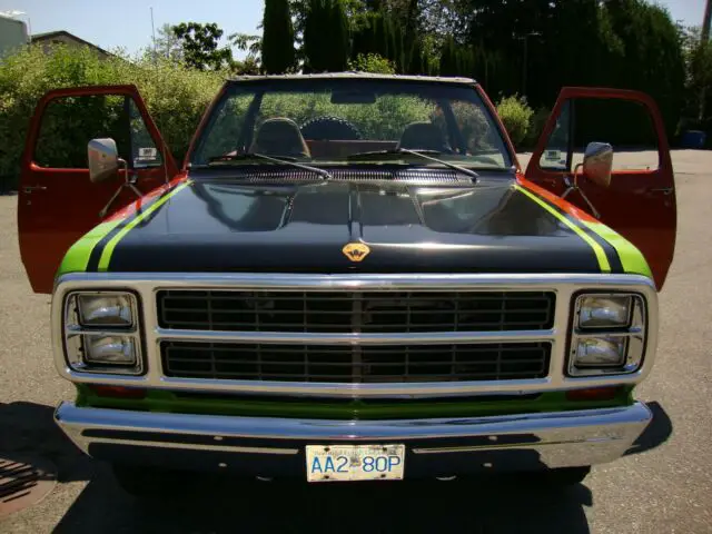 1979 dodge ramcharger le 4 x 4 original 360 4 bbl auto new restoration and paint