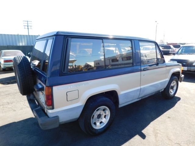 c 1986 isuzu trooper deluxe used 2.3l i4 8v manual no reserve