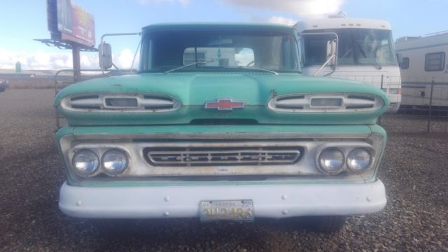 1961 chevy c10 apache pickup - shop truck, hot rod, patina