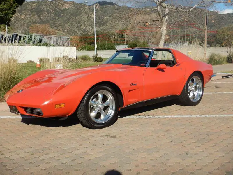 1973 chevrolet corvette 4 speed 26000 miles free shipping!!!