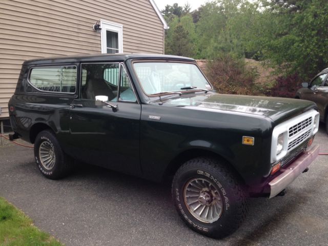 1980 international harvester scout ii turbo diesel