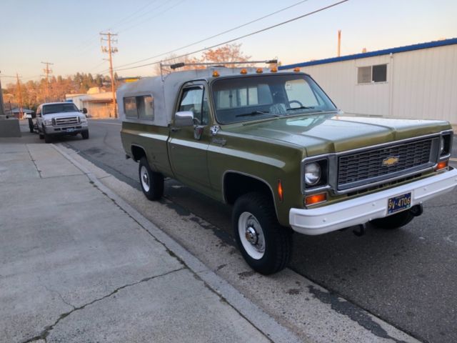 1973 chevy k20 camper special 4x4